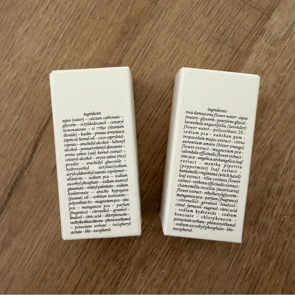 Diptyque Infused Facial Water & Face Exfoliating Clay Sample Size .17oz, 5ml NIB - Picture 3 of 3